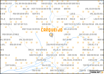 map of Carqueijo