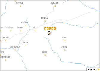 map of Carra