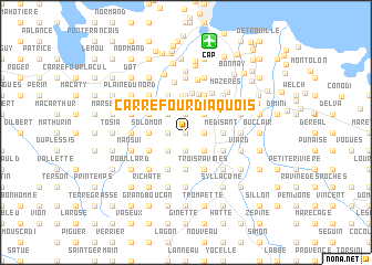 map of Carrefour Diaquois