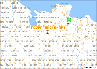 map of Carrefour La Mort