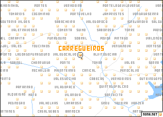 map of Carregueiros