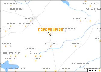 map of Carregueiro