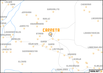 map of Carreta