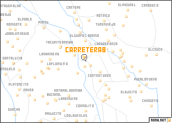 map of Carretera B
