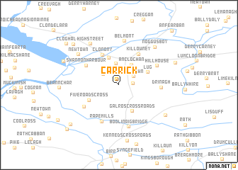 map of Carrick