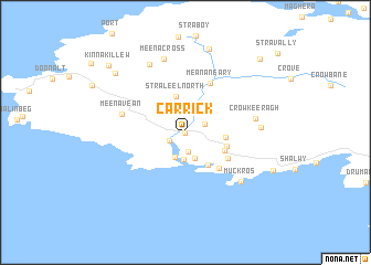 map of Carrick