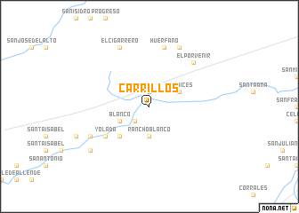 map of Carrillos