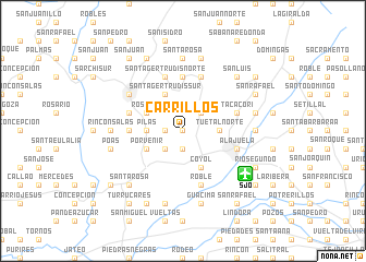 map of Carrillos