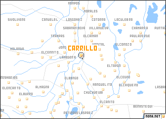 map of Carrillo