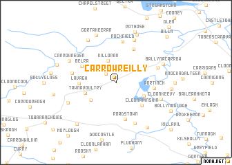 map of Carrowreilly