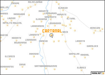 map of Cartanal