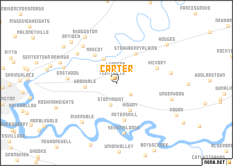 map of Carter