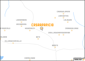 map of Casa Aparicio