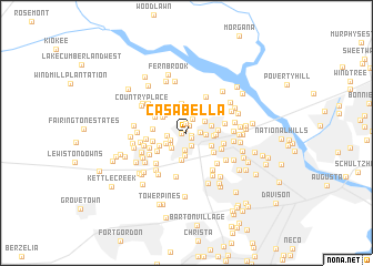 map of Casa Bella