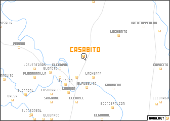 map of Casabito