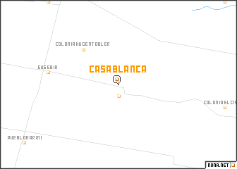 map of Casablanca