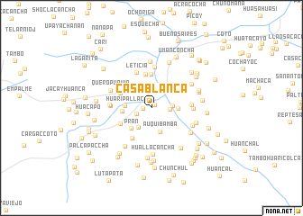 map of Casablanca