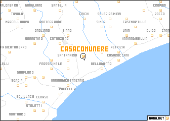 map of Casa Comunere