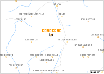 map of Casa Cosa