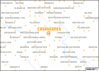 map of Casa de Ares