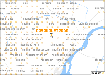 map of Casa do Letrado