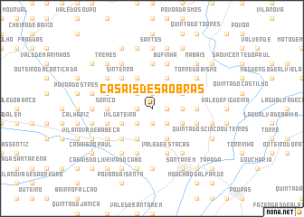 map of Casais de São Brás