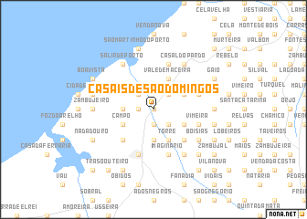 map of Casais de São Domingos