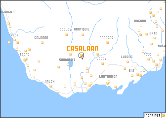 map of Casala-an