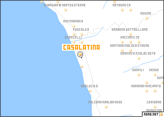map of Casa Latina