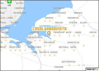 map of Casal da Boa Vista