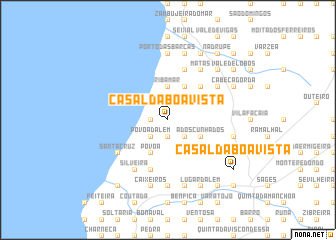 map of Casal da Boa Vista