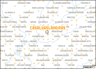 map of Casal das Lameiras