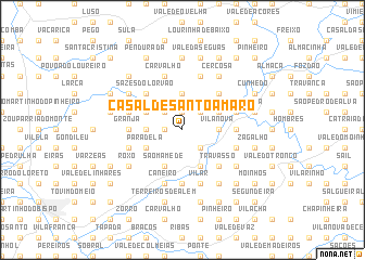map of Casal de Santo Amaro