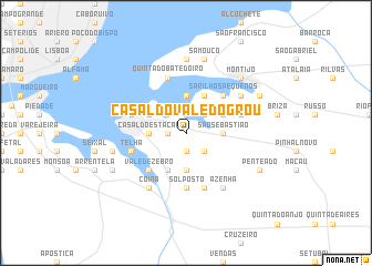 map of Casal do Vale do Grou
