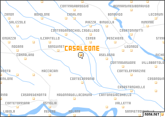 map of Casaleone