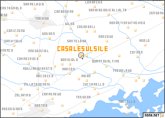 map of Casale sul Sile