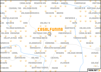 map of Casal Funina