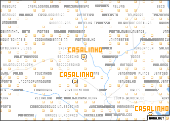 map of Casalinho