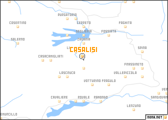 map of Casalisi