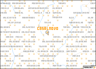 map of Casal Novo