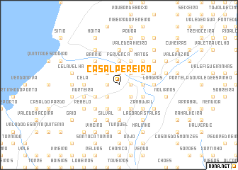 map of Casal Pereiro