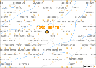 map of Casal Vasco