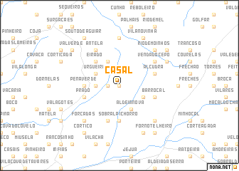 map of Casal