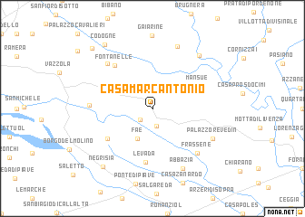 map of Casa Marcantonio