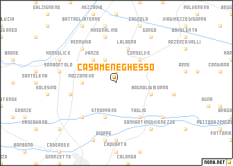 map of Casa Meneghesso