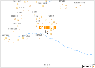 map of Casamuia