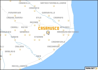 map of Casa Musco