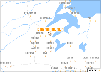 map of Casamwalala