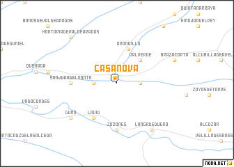 map of Casanova