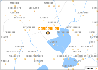 map of Casapampa